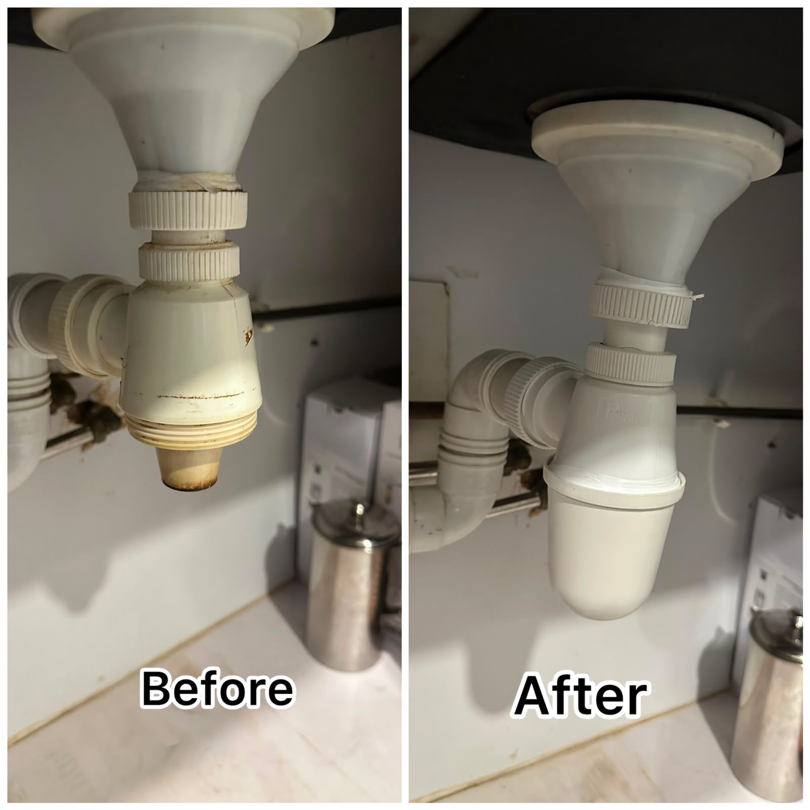 Kitchen Sink Waste Trap Replacement Service in Singapore | Tasfia Engineering & Construction Pte Ltd